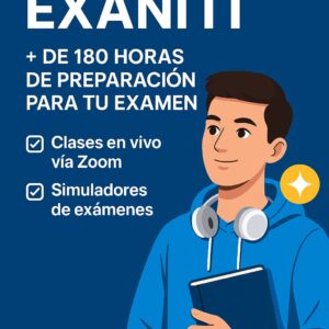 Curso en línea de preparación para el examen de admisión Nuevo EXANI II2026 – clases en vivo, simuladores y asesorías- PASE UNIVERSITARIO